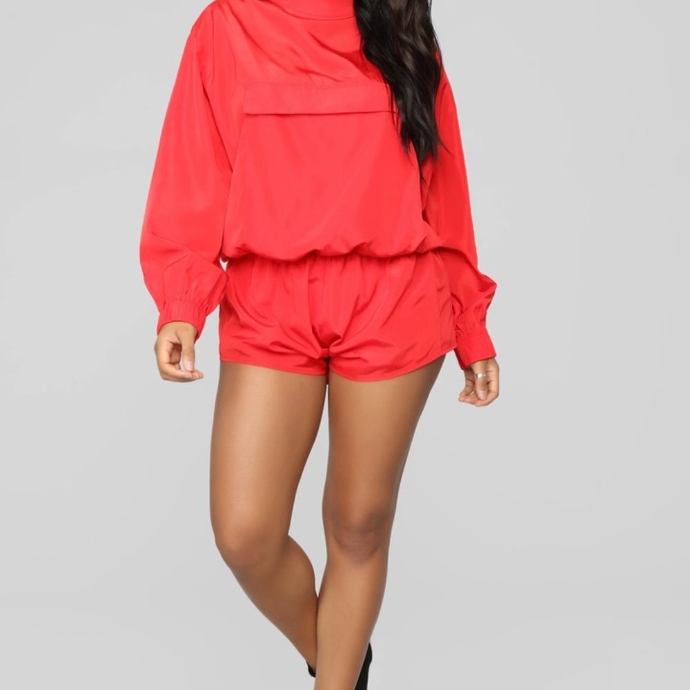 Red Romper - Picture 3 of 3